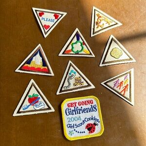 Girl Scout patches